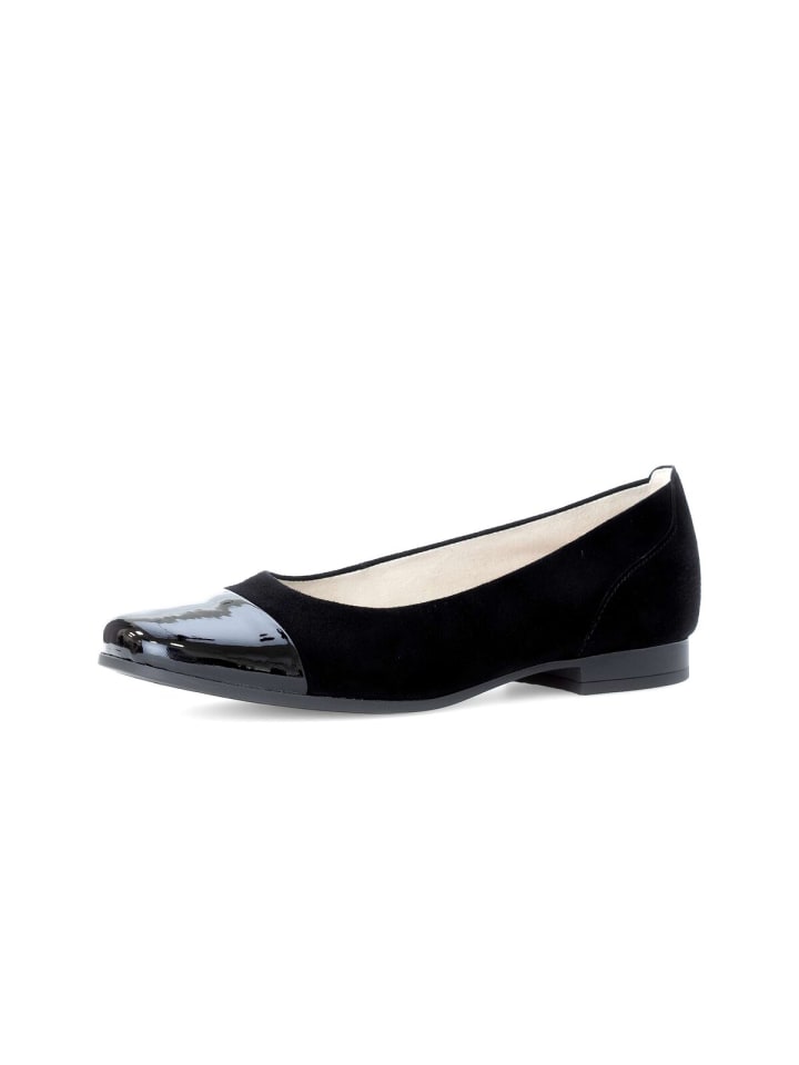 Gabor Fashion Elegante Ballerinas in schwarz günstig kaufen