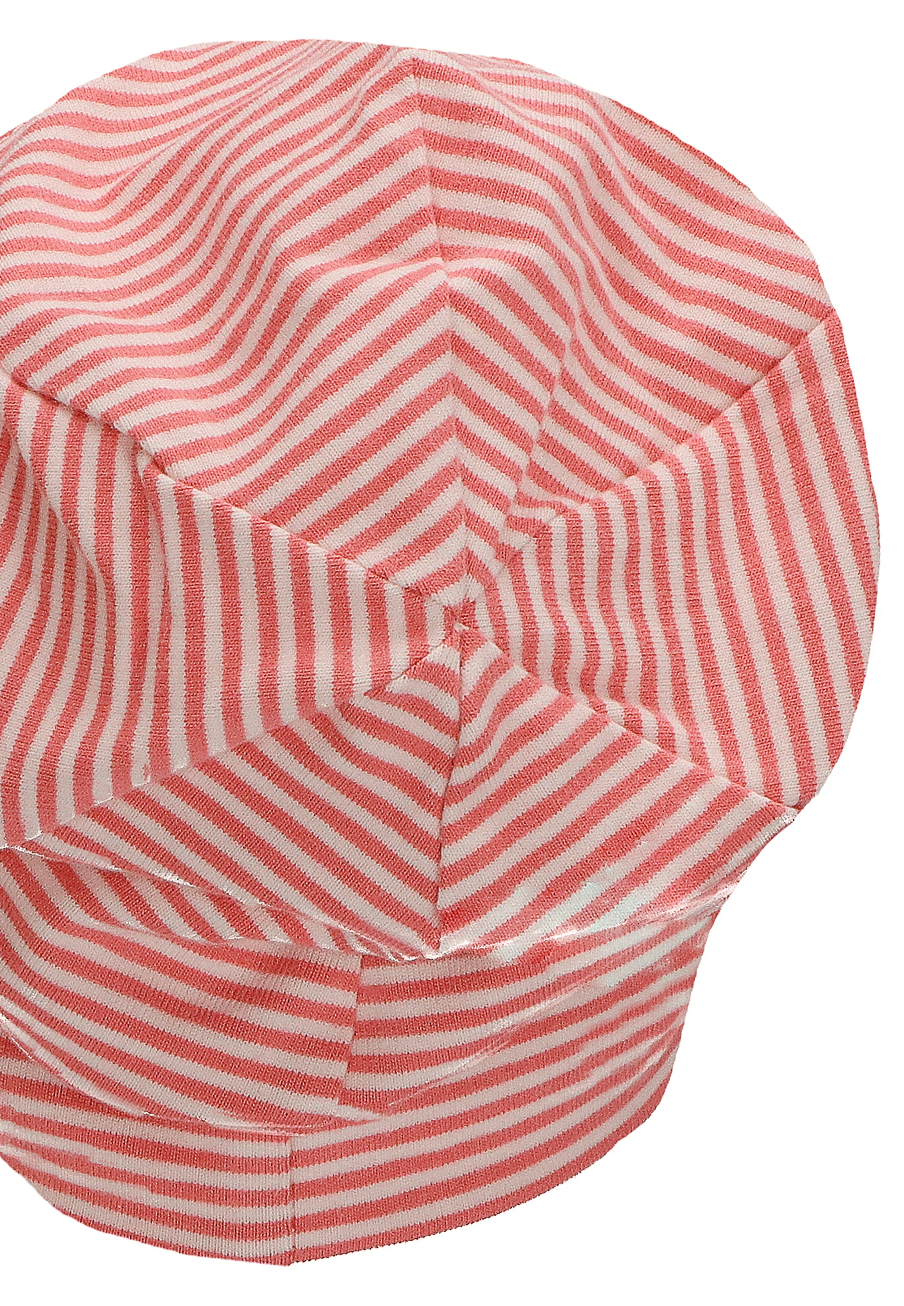GOTS Slouch-Beanie aus Jersey (Bio) mit Ringel