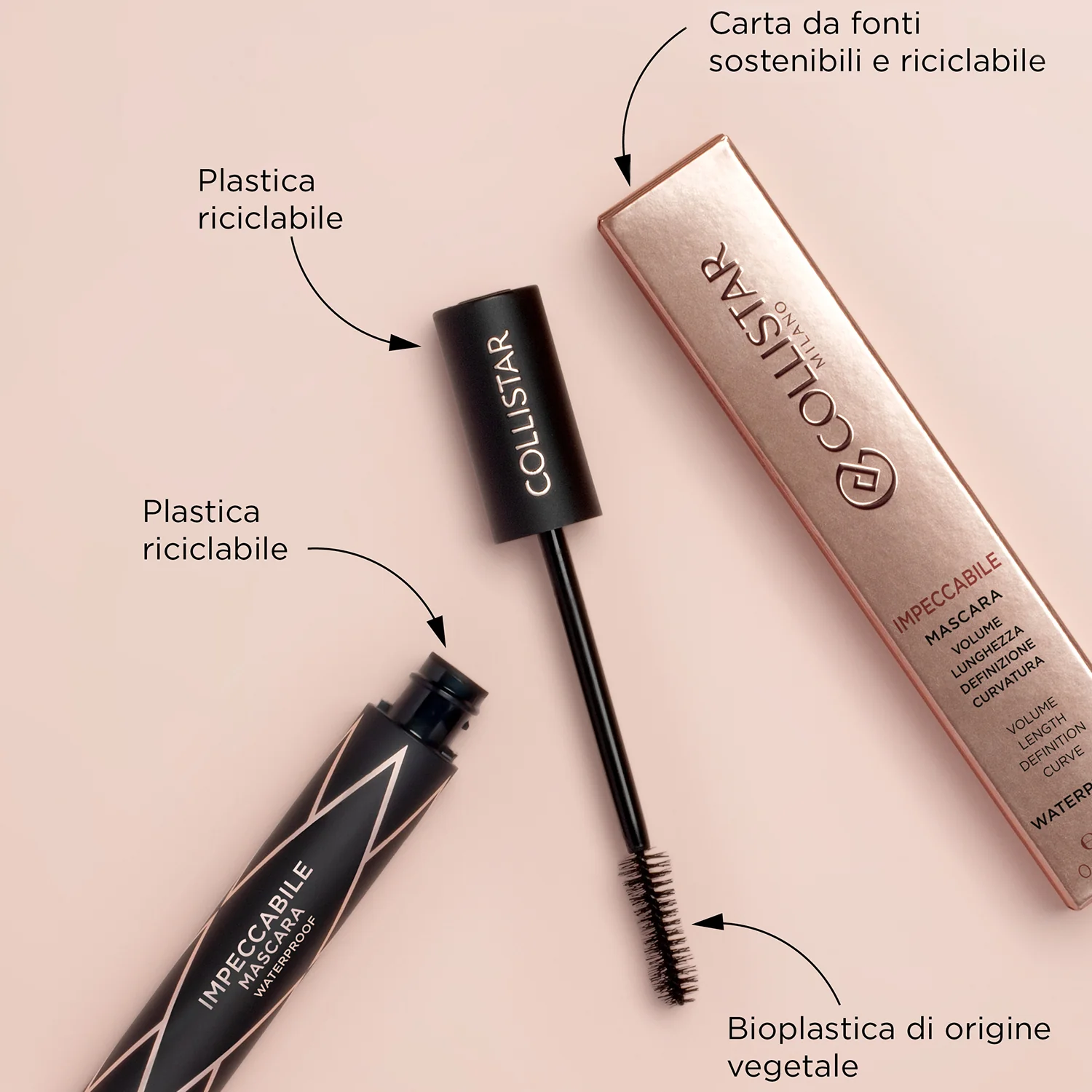Flawless Eyes vodootporna maskara - Vodootporna maskara