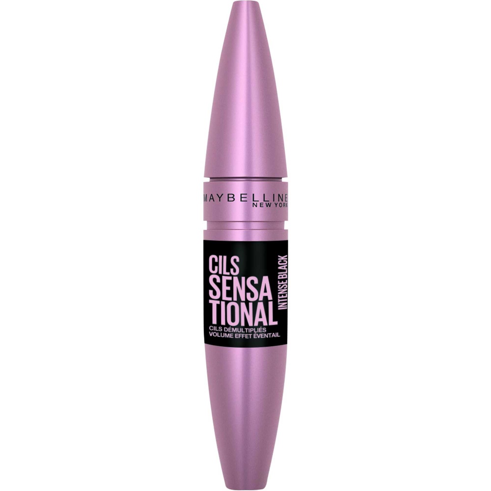 Maybelline New York Mascara Cils Sensational Intense Black Mascara volume effet éventail noir intense