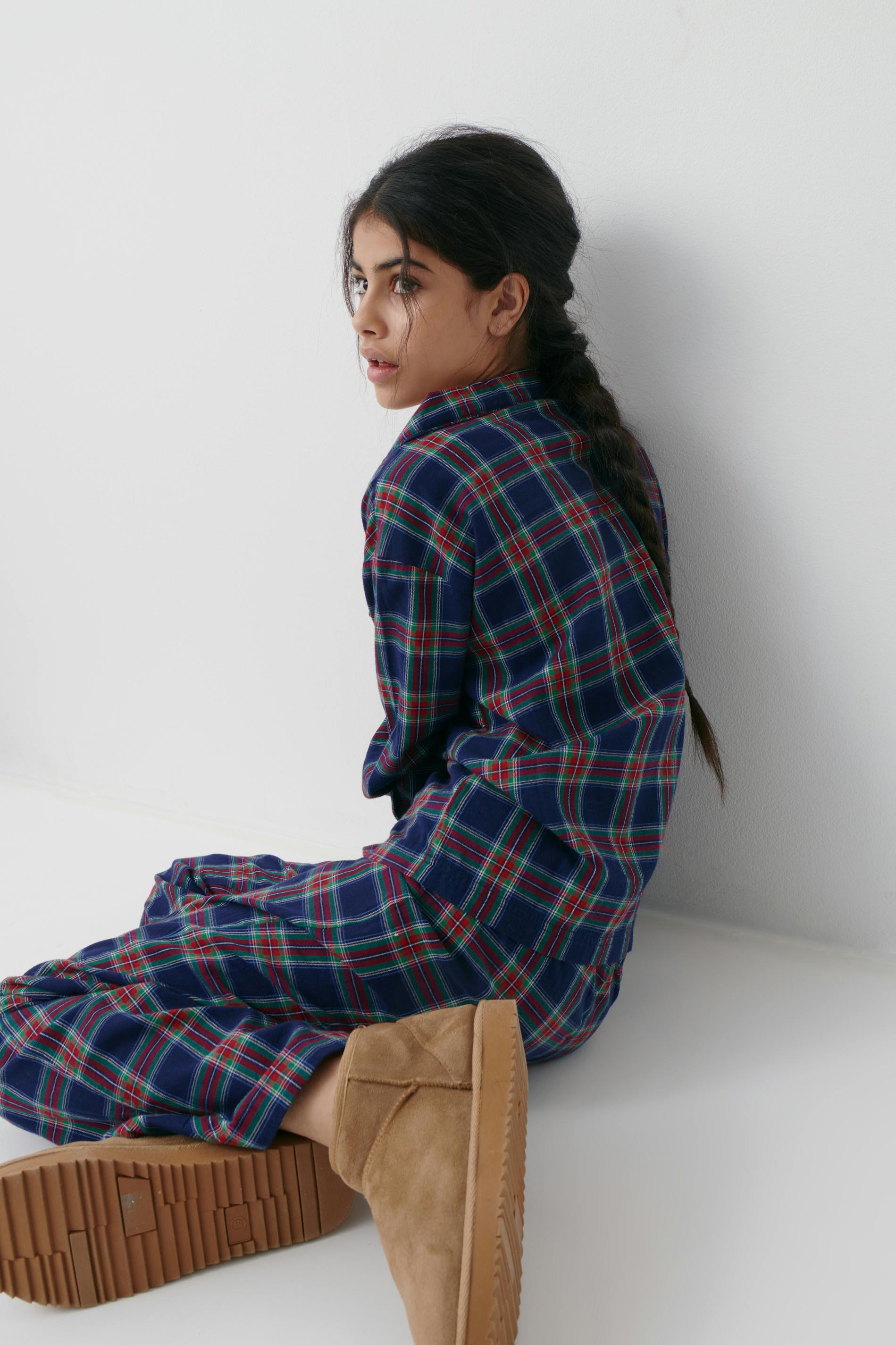 Y flannel pj shirt