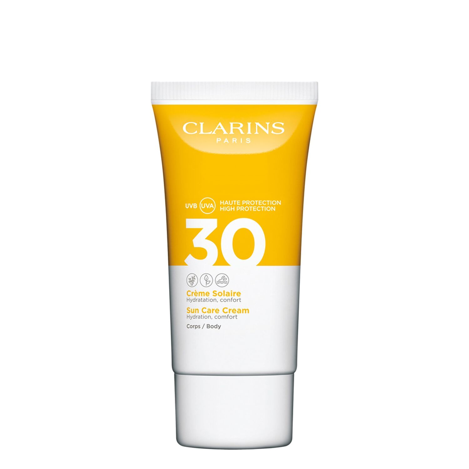 Clarins Crème Solaire Corps SPF30 Hydratation , Confort