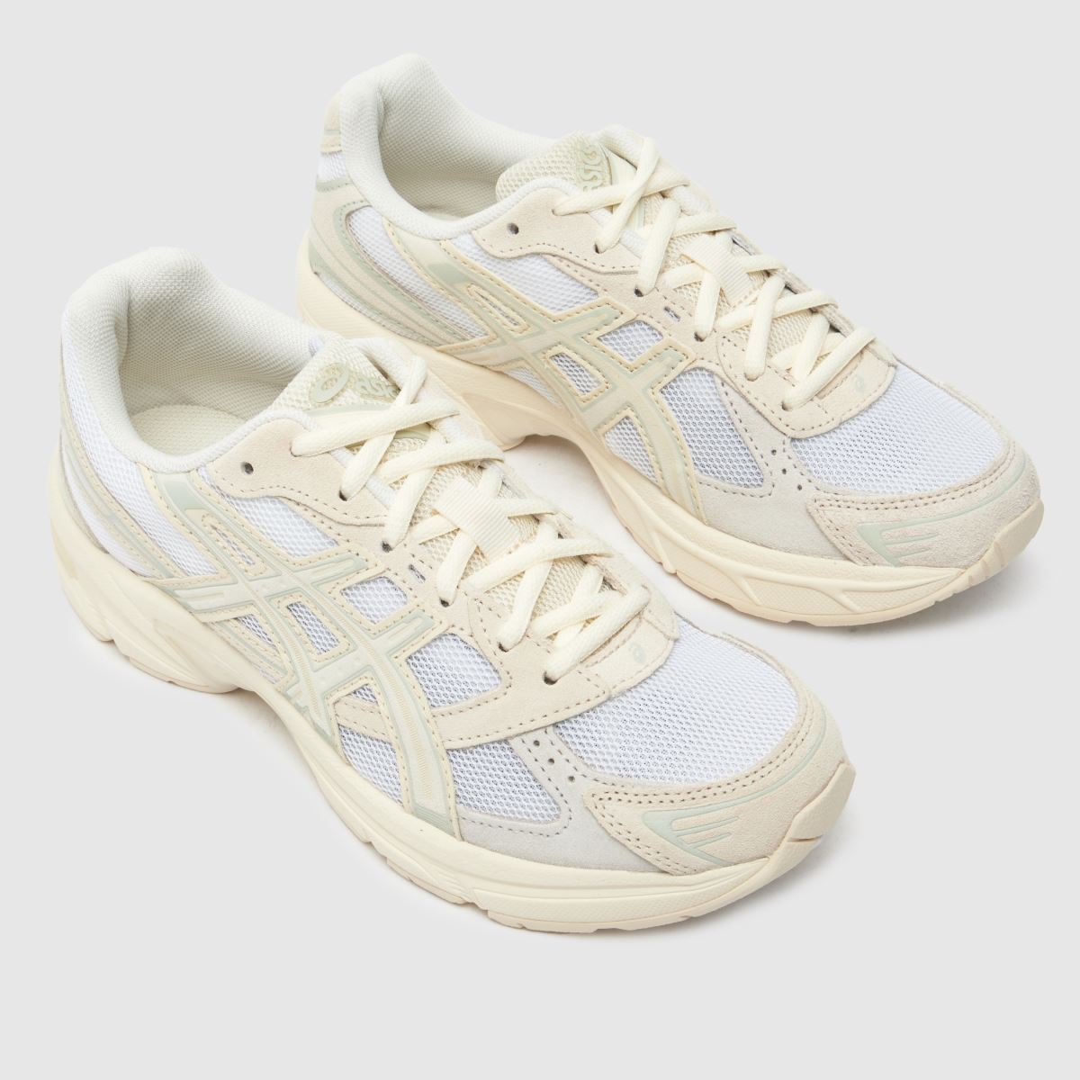 ASICS gel-1130 träningsskor i vitt och beige
