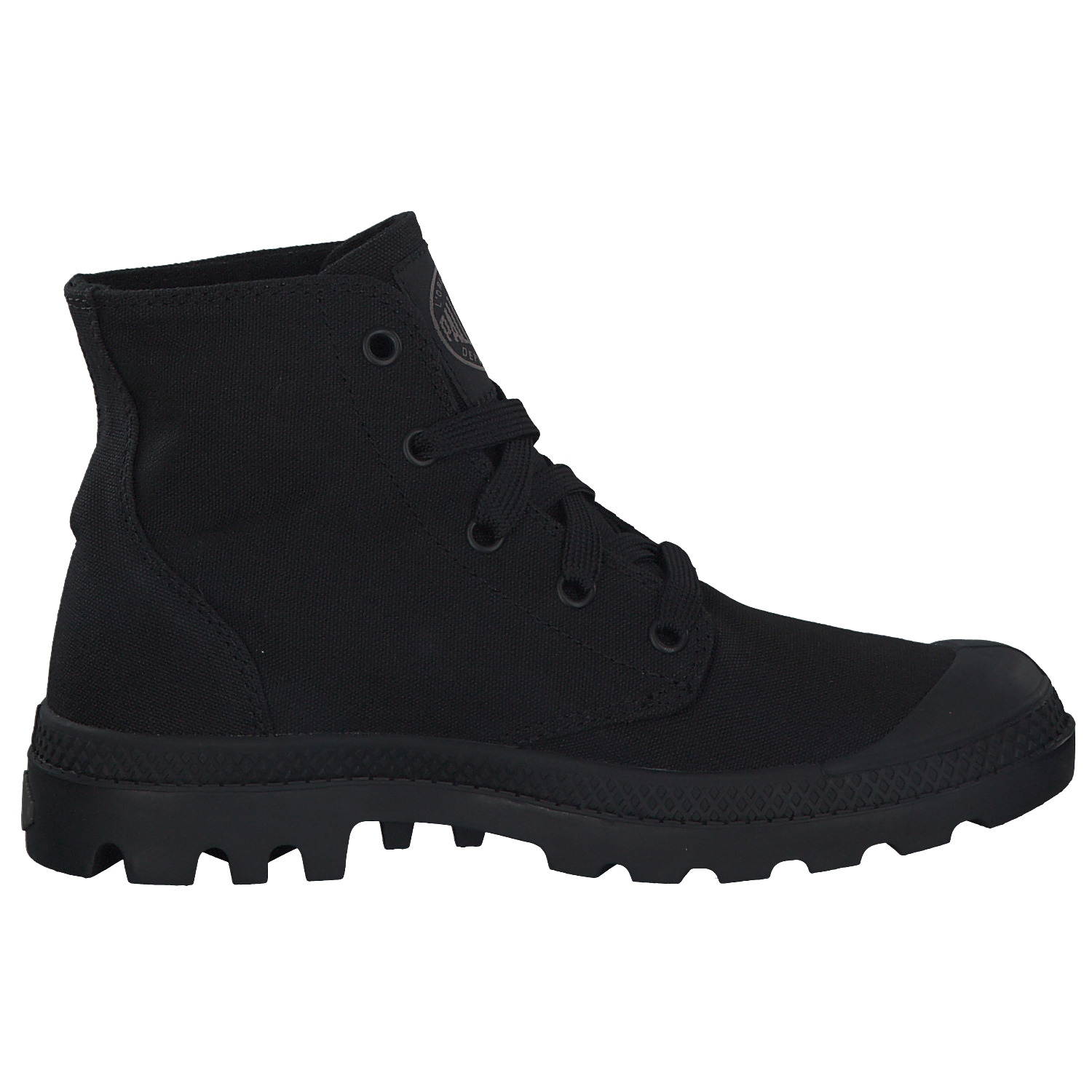 Palladium 73089, Schnürstiefeletten, BLACK