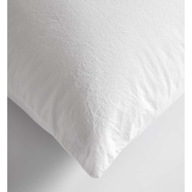 Taie d’oreiller en Percale de Coton Bio lavé