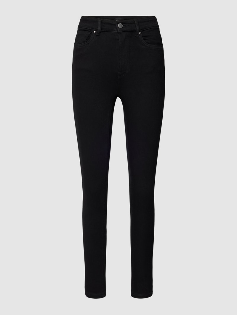 Jeans im 5-Pocket-Design Modell 'ONLMILA' in schwarz