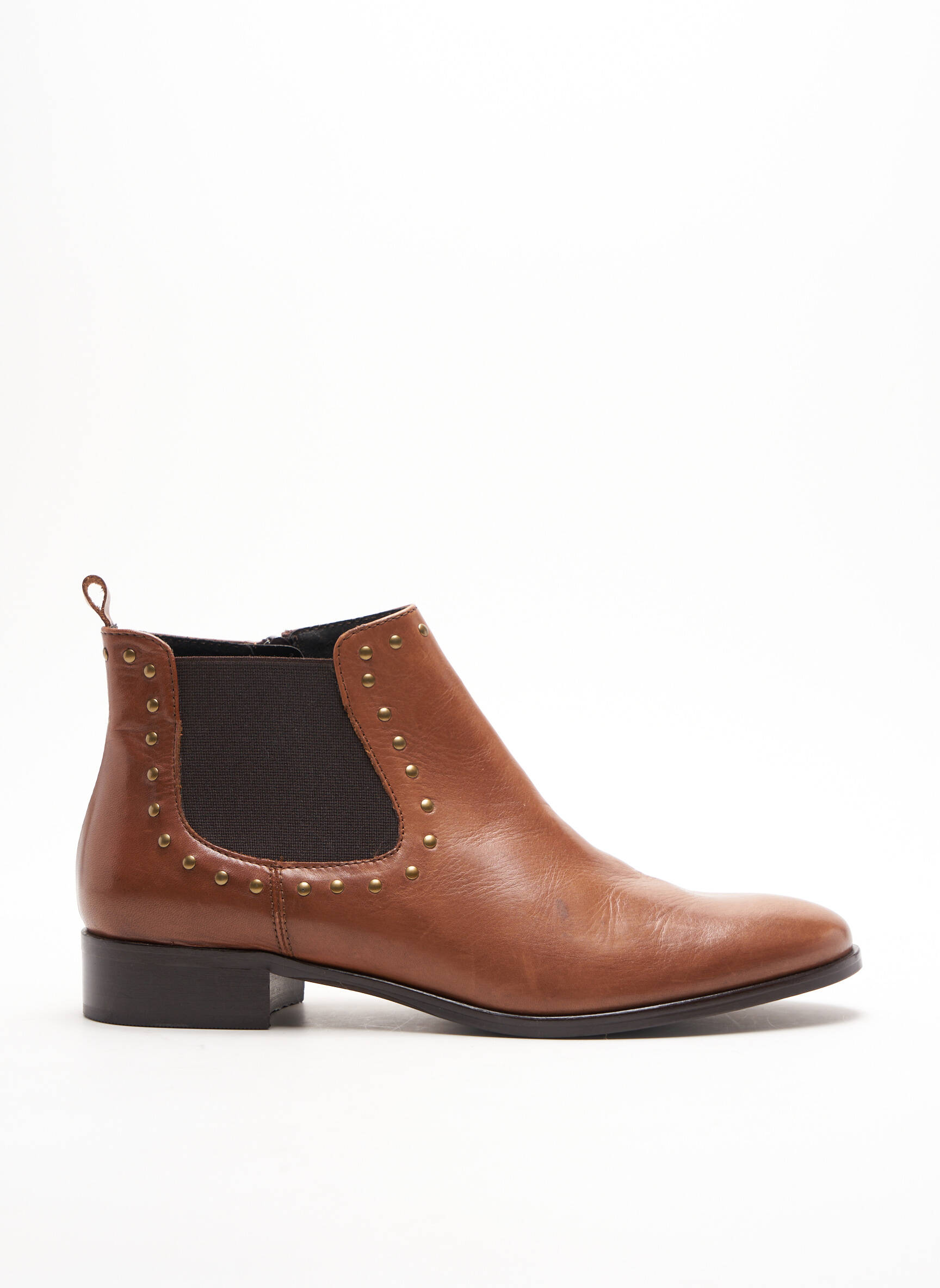 Denouee Bottines Femme couleur marron
