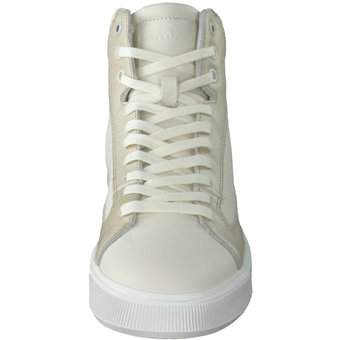 Calvin Klein High Top Lace Up Inv Stitch in weiß