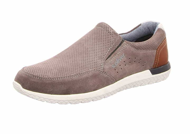 S.OLIVER Komfort Slipper grau