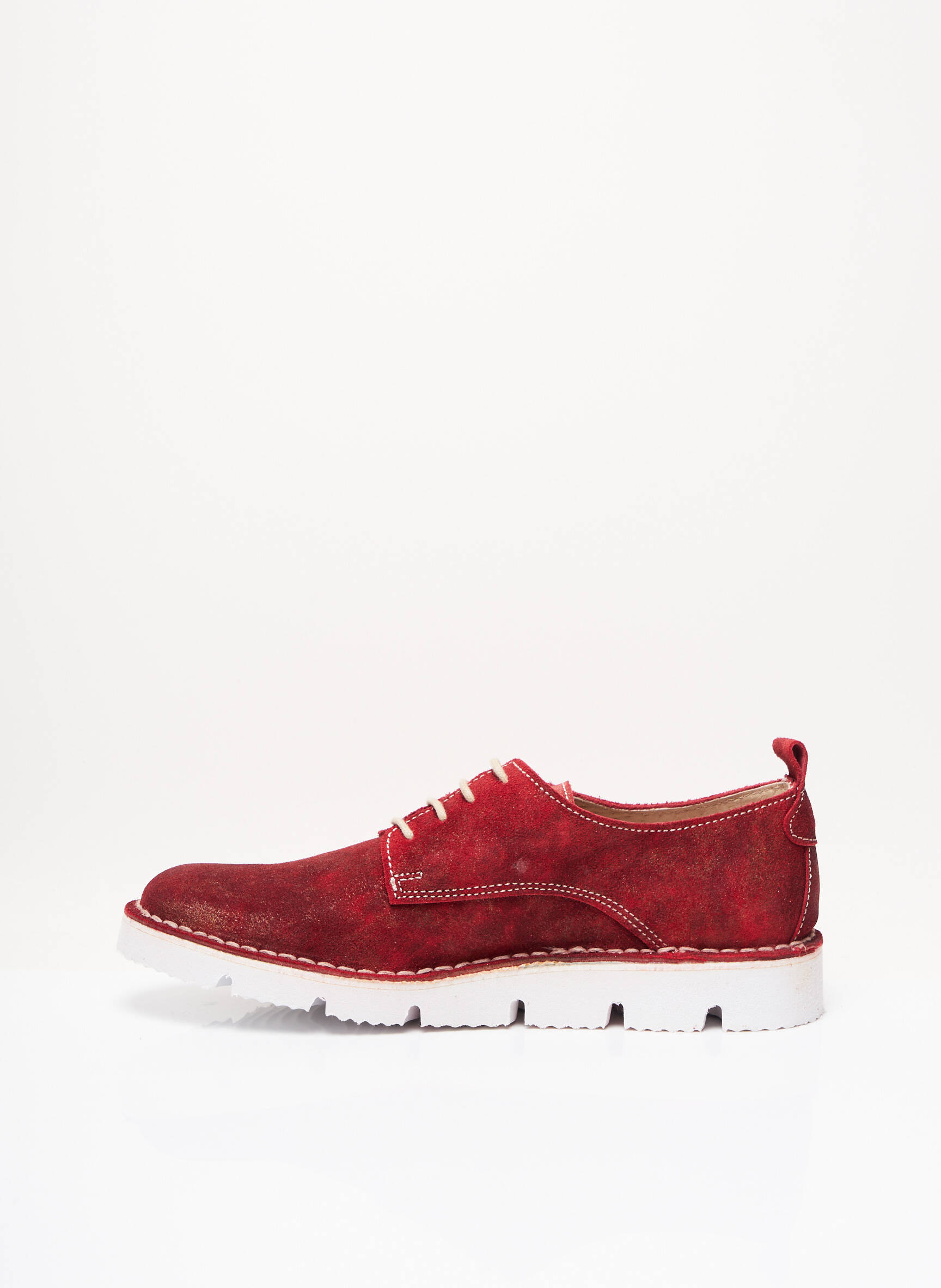 Alce Shoes Derby Femme couleur rouge