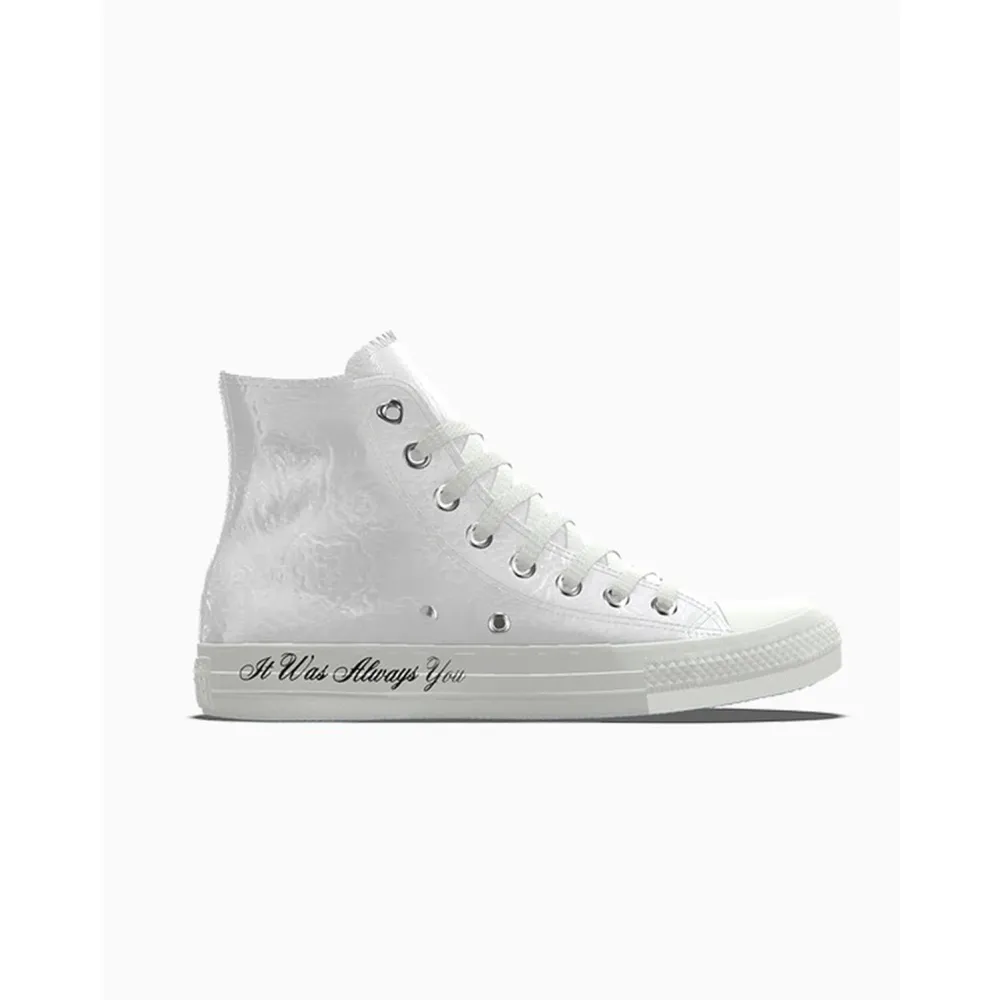 Converse Custom Chuck Taylor All Star Premium Wedding By You A02245CSP24_WHITELACE / weiss