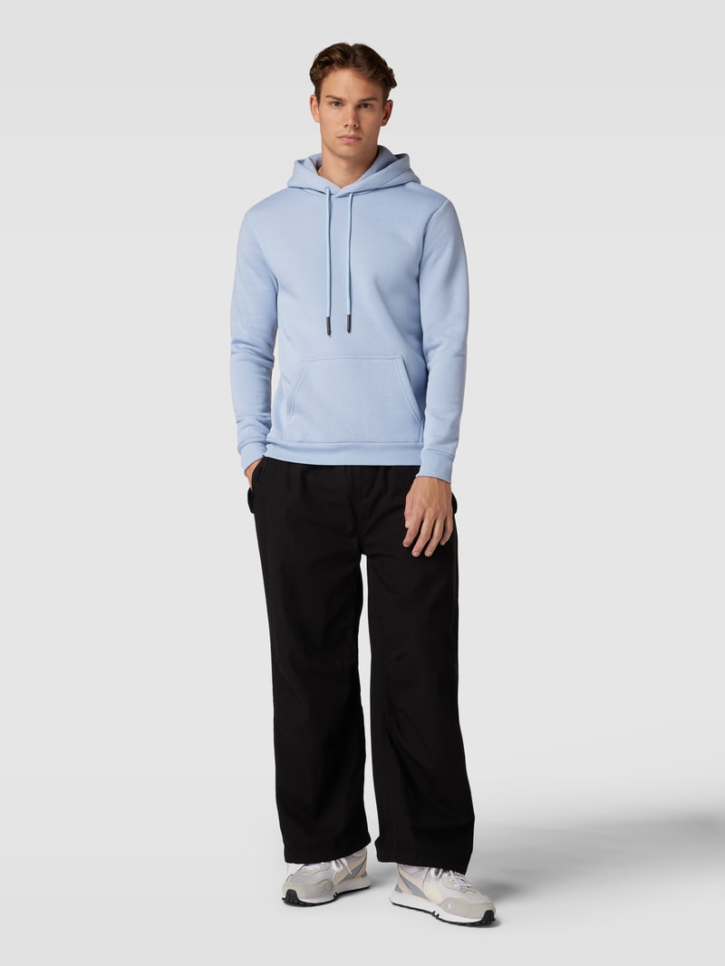 Hoodie mit Känguru-Tasche Modell 'CERES' in bleu