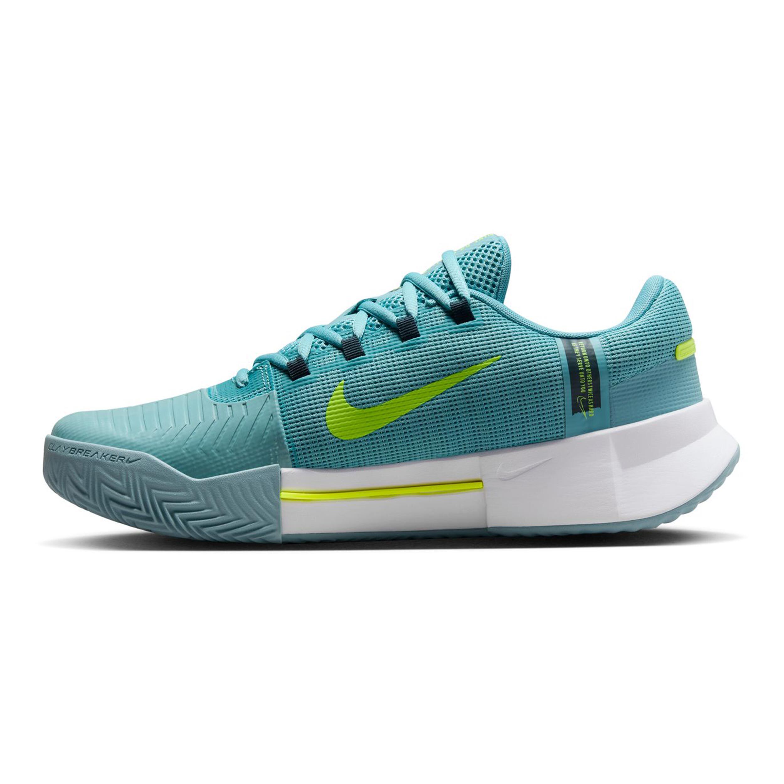 Zoom GP Challenge 1 Sandplatzschuh Herren - Türkis, Dunkelblau
