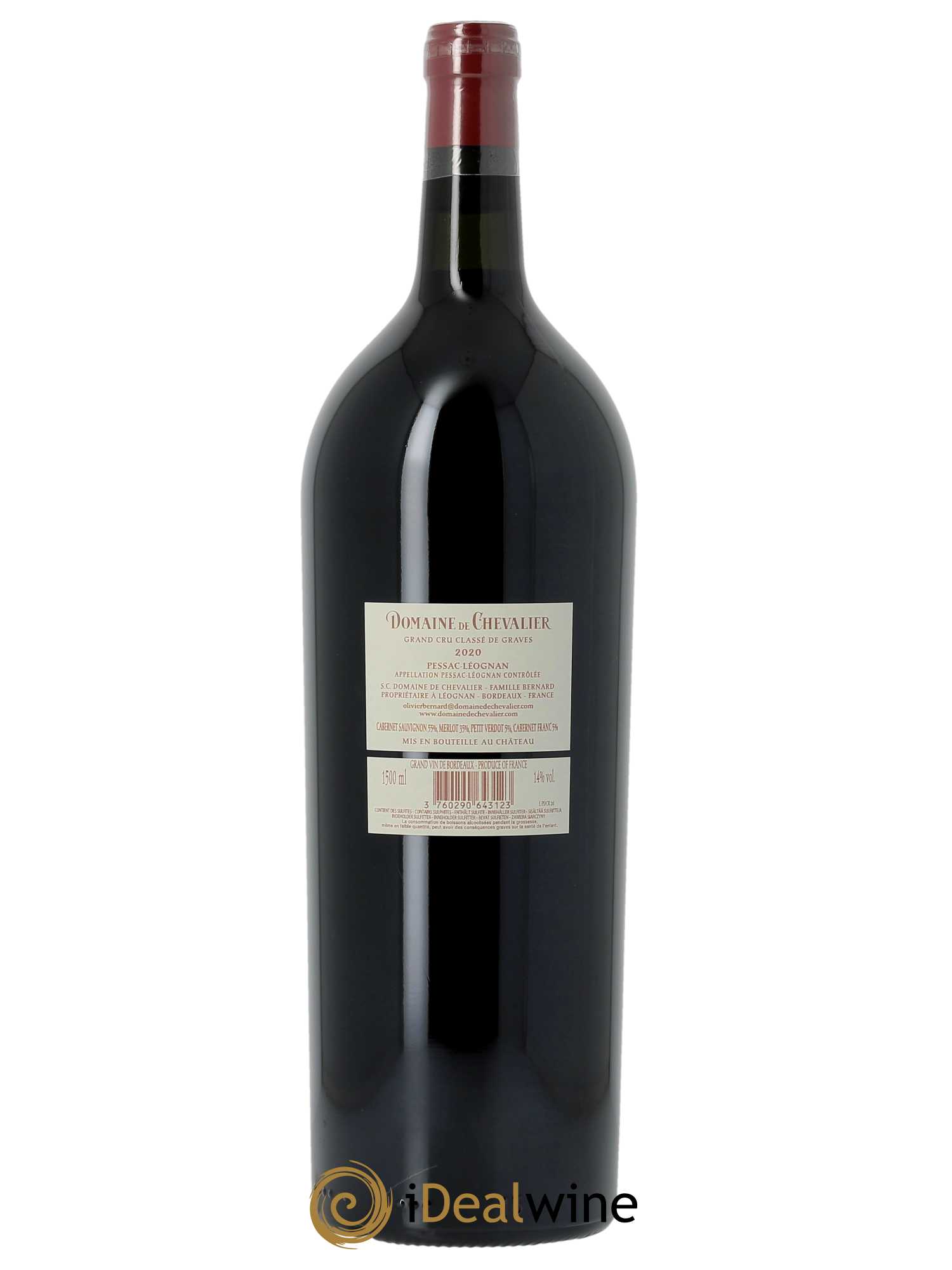 Domaine de Chevalier Cru Classé de Graves (CBO à partir de 6 MG) 2020 - Lot de 1 Magnum
