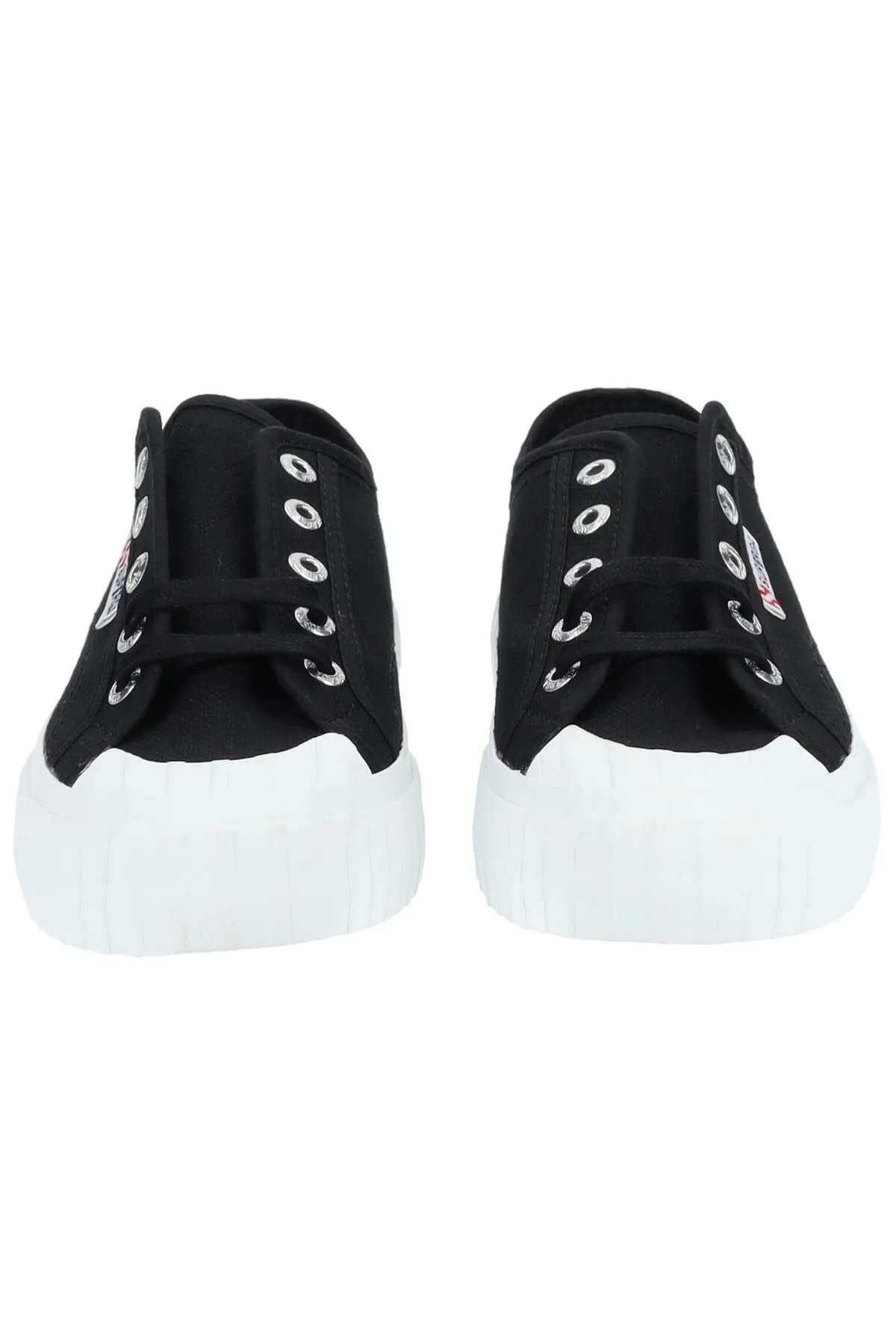 Superga  Sneaker - Schwarz - Flacher Absatz