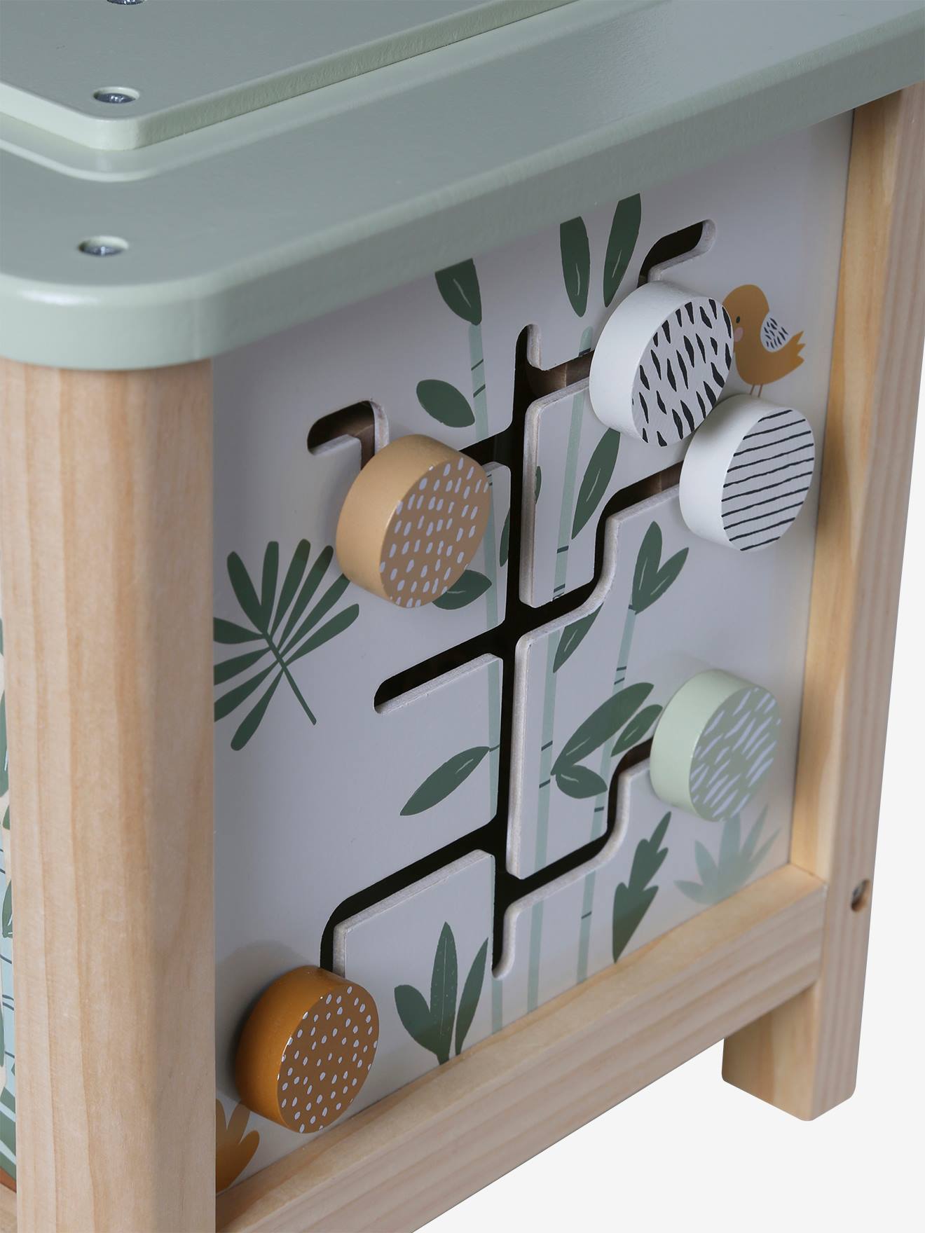 Grand cube d'activités en bois FSC® tanzanie
