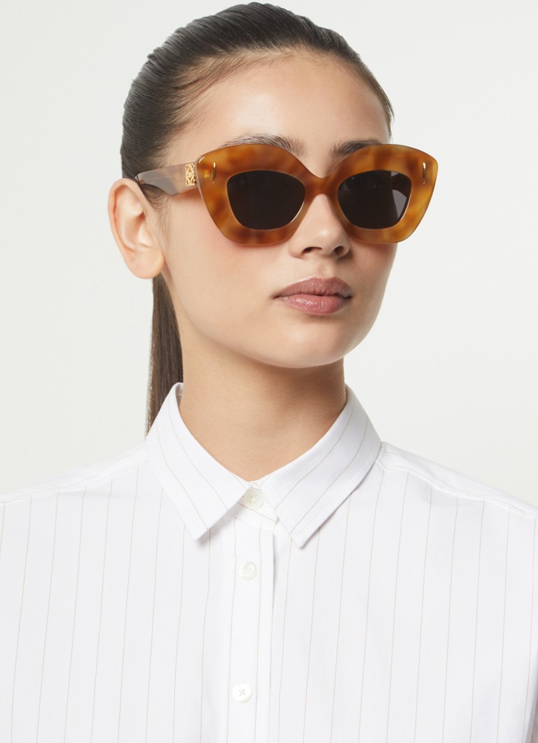 LOEWE Retro-skjermsolbriller LW40127I