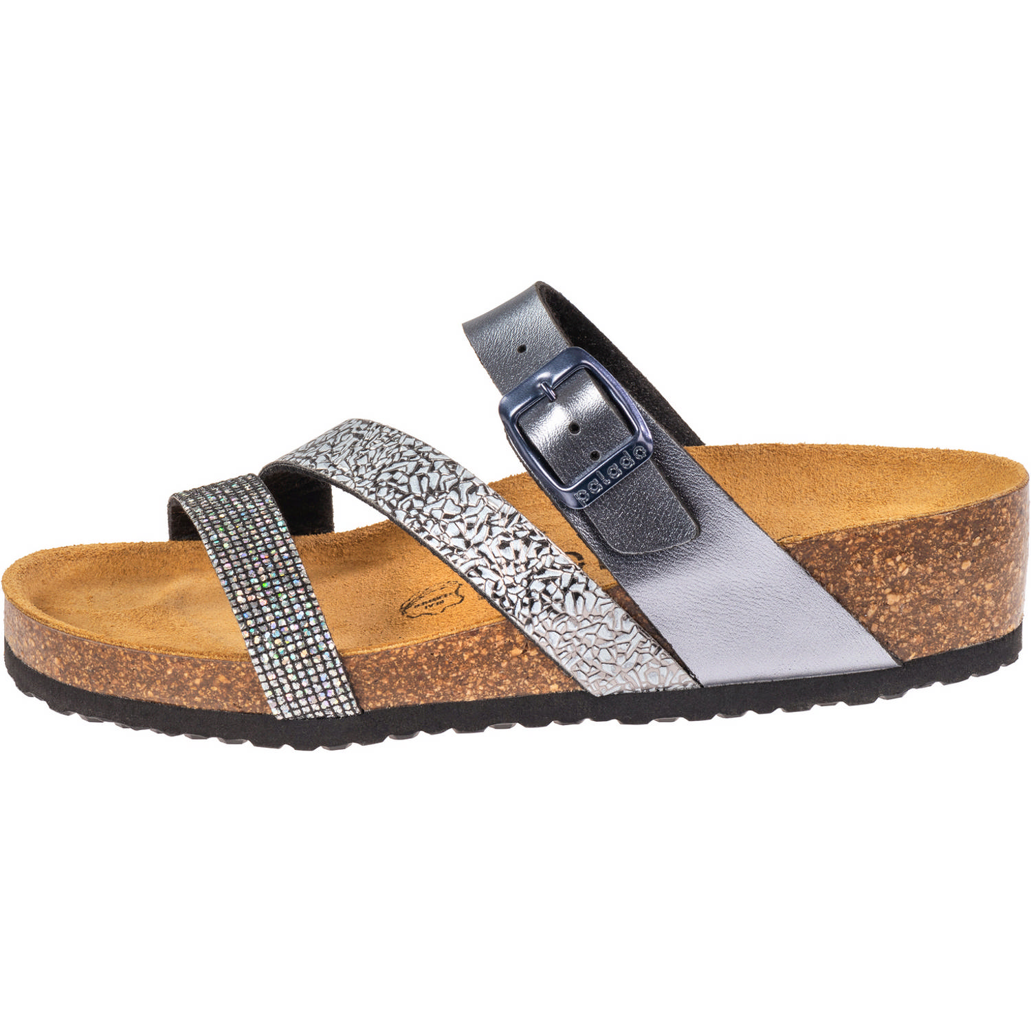 Palado Chios, Pantoletten, Damen, Metallic Grau