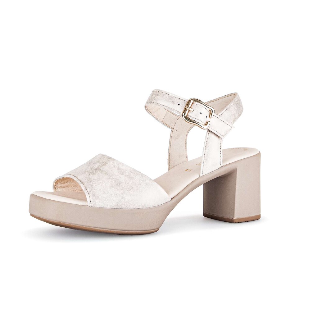 Gabor fashion Plateau Sandale beige