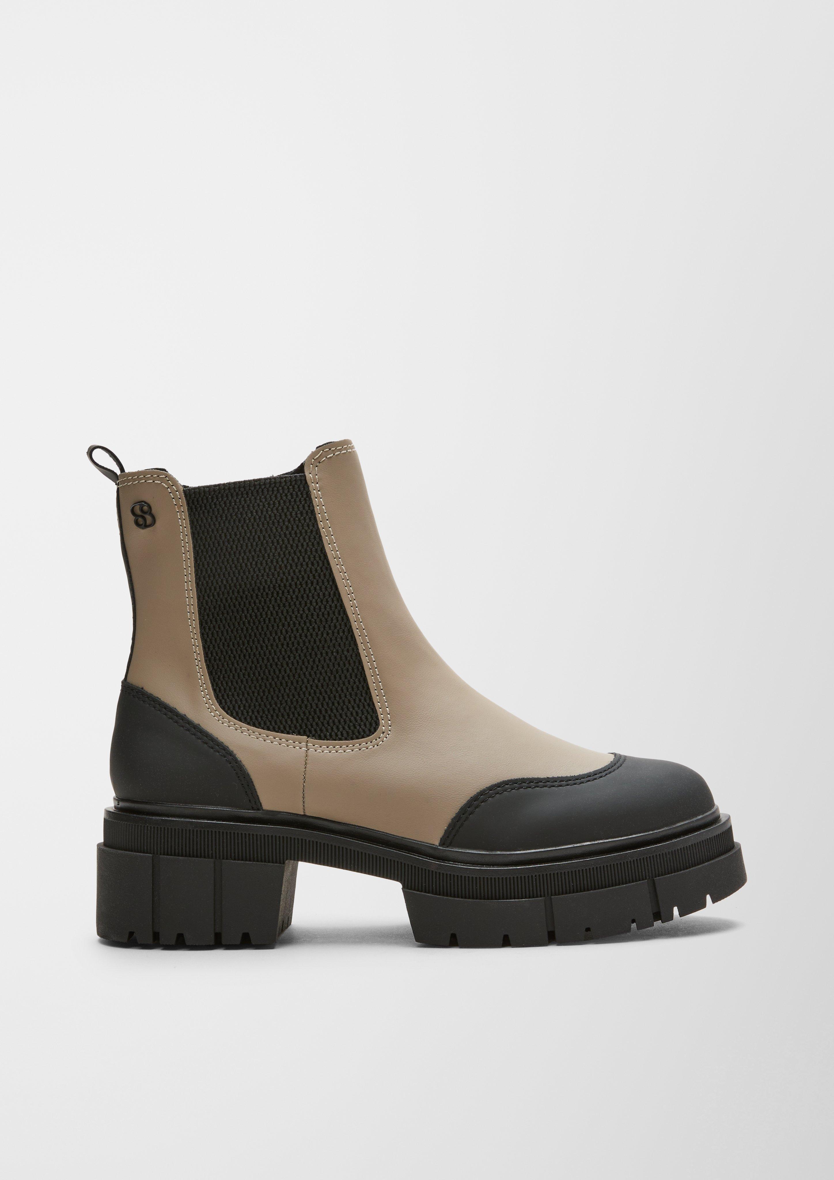 Stiefel mit Plateausohle  6006535-341