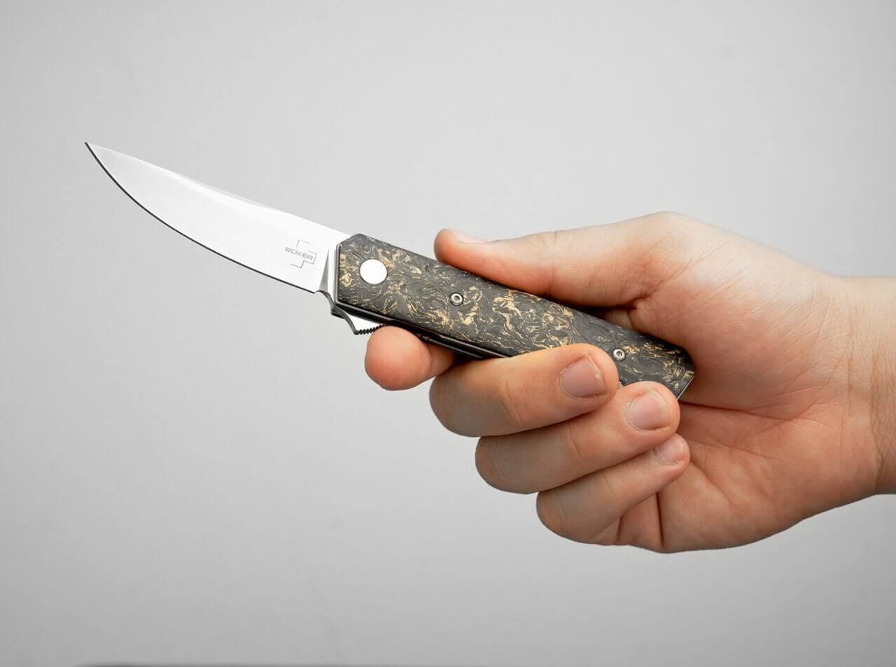 Kwaiken Compact Flipper Marble Carbon Copper