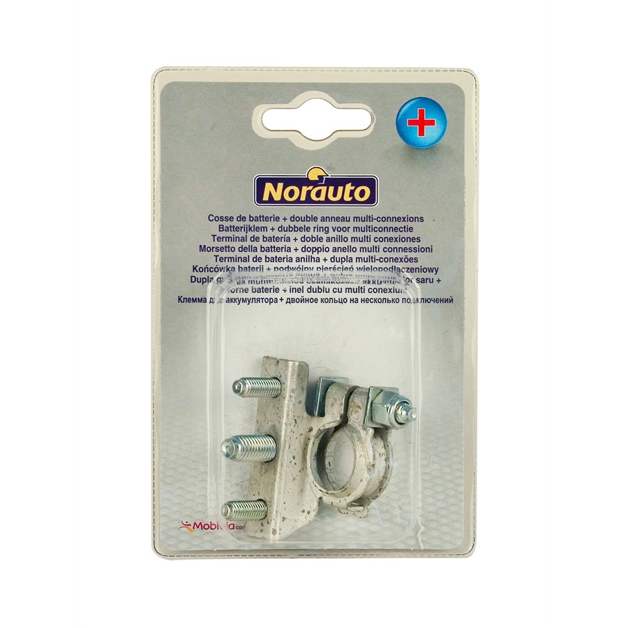 Doppelring Batteriepolklemme + von Norauto, 1 Stück - ATU