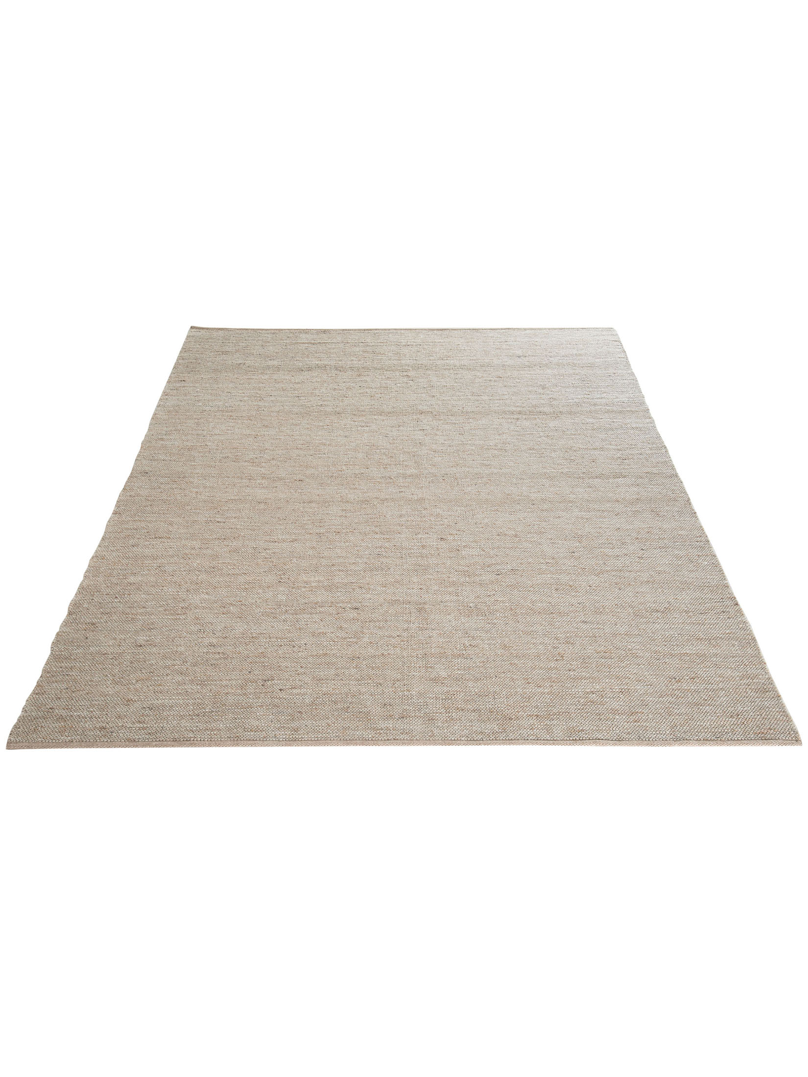 Hörneberg Woll-Teppich, Sand