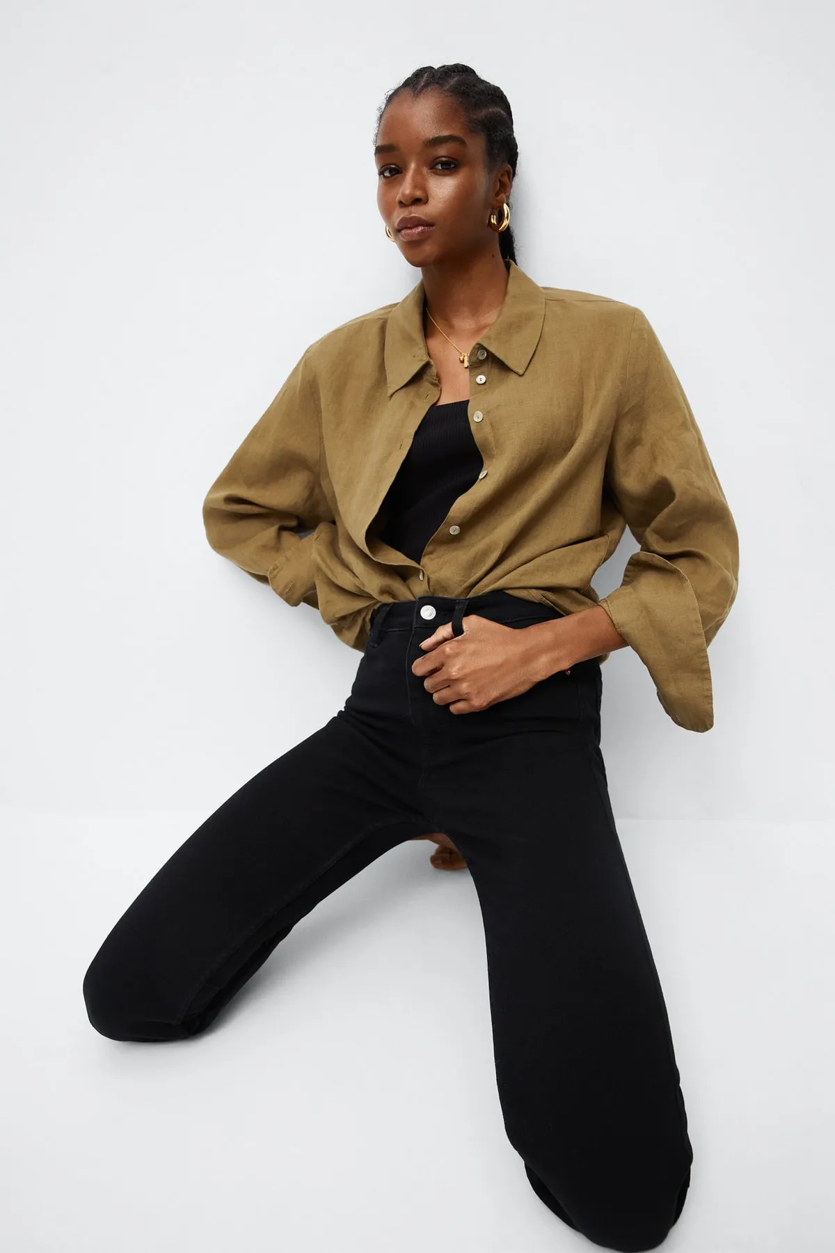 MANGO  Jeans - Schwarz - Skinny
