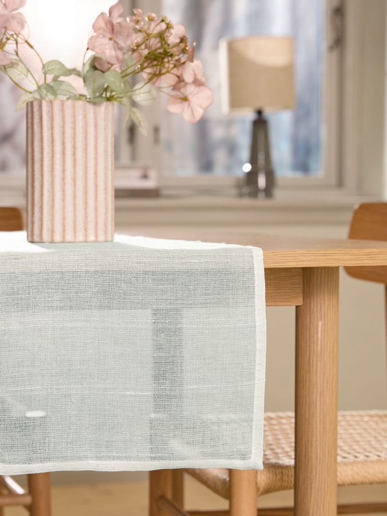 BREI Runner BREI 30x140 branco/natural