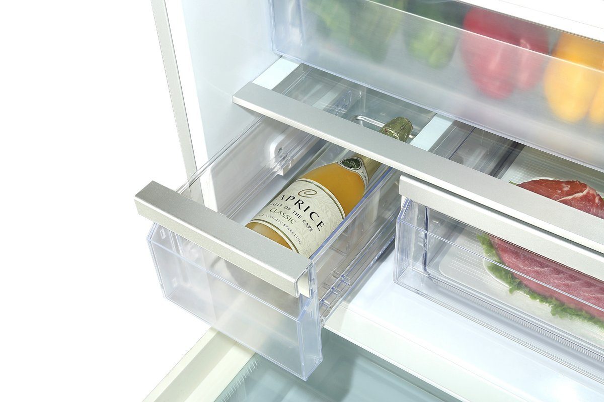 Haier Kühlschrank French Door B3FE788CPJW, 190.5 cm hoch, 70 cm breit, Total No Frost,Instant Cool Box, Wasserspender mit Wassertank