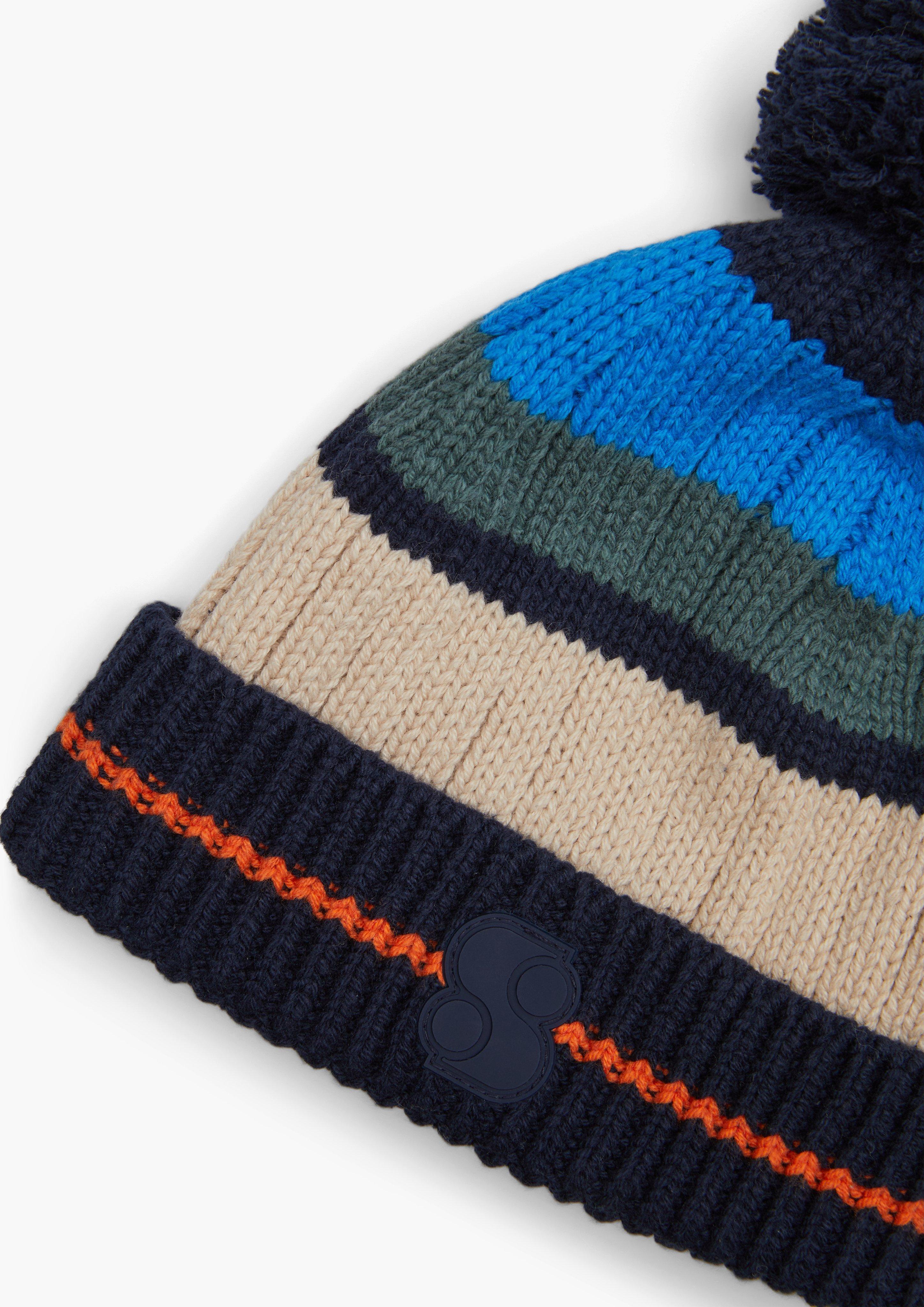 Strickmütze mit Bommel  2116520-59G2