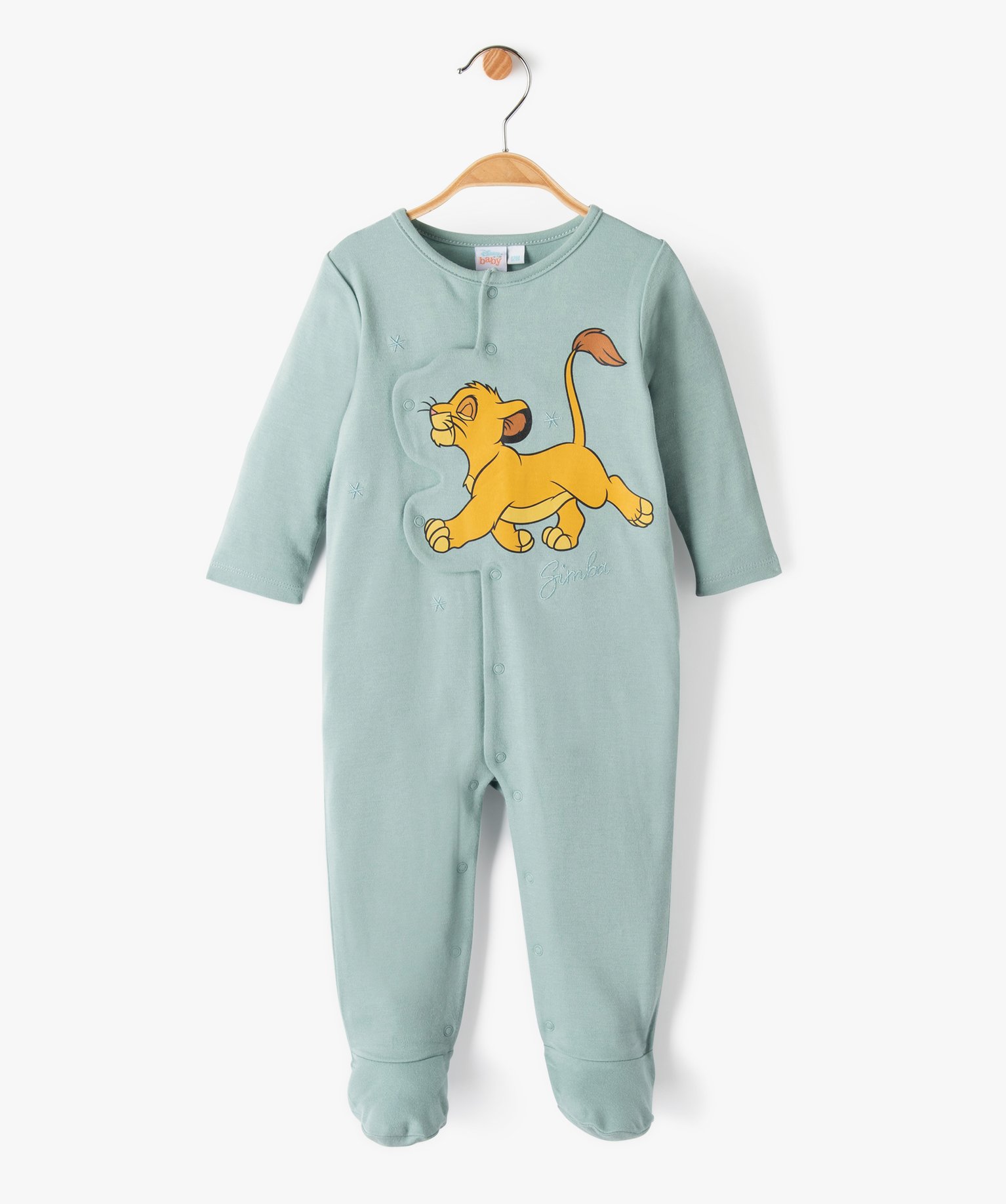 Pyjama bébé Garçon avec motif Le Roi Lion - DS vert | GEMO
