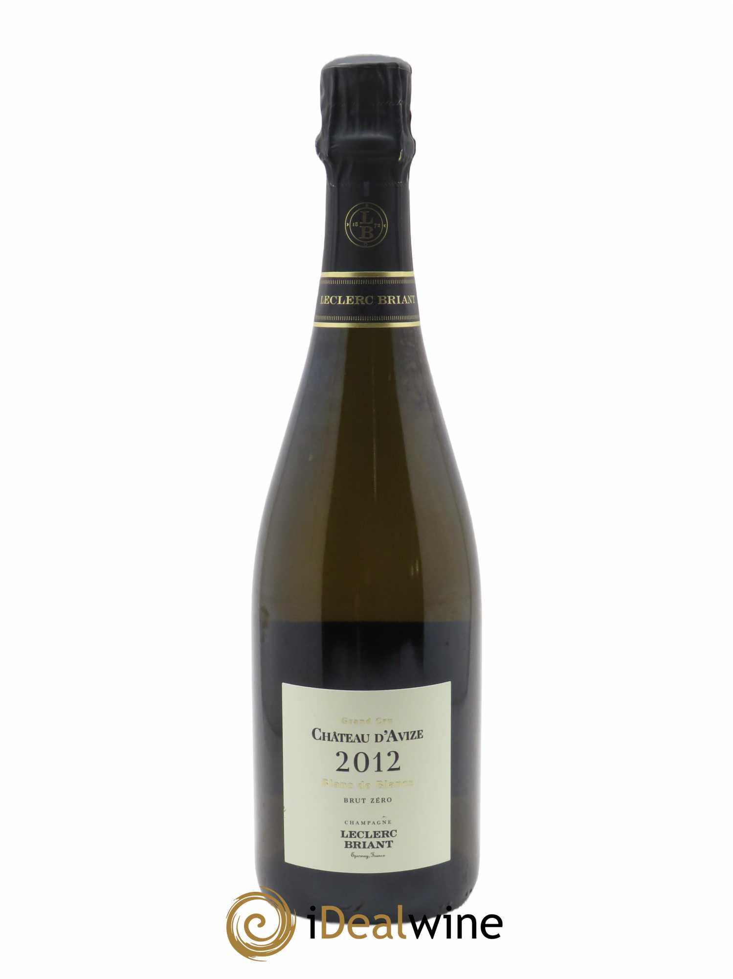 Château d'Avize Blanc de Blancs Leclerc Briant  2012 - Lot de 1 Bouteille