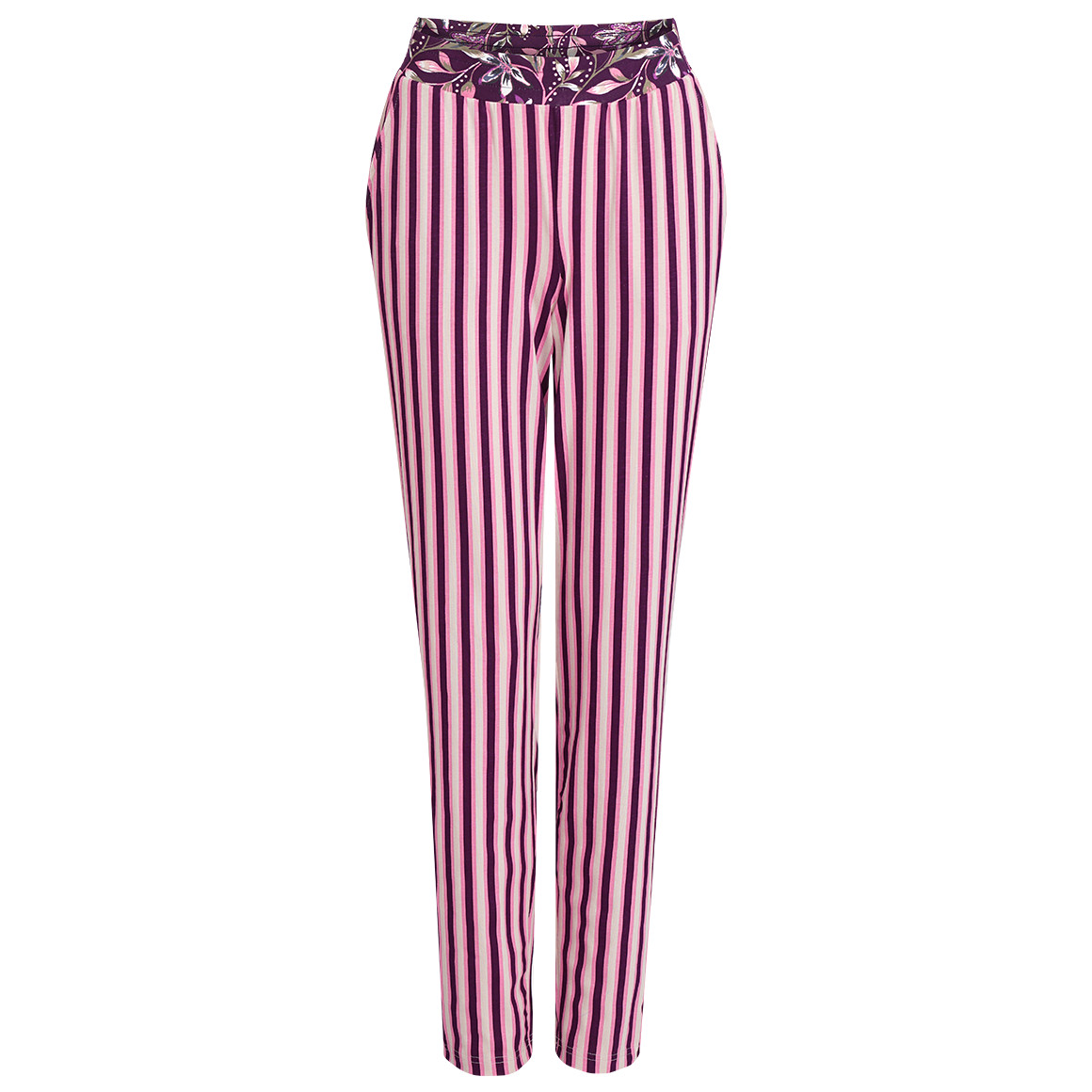 Damen Schlafhose mit Streifen