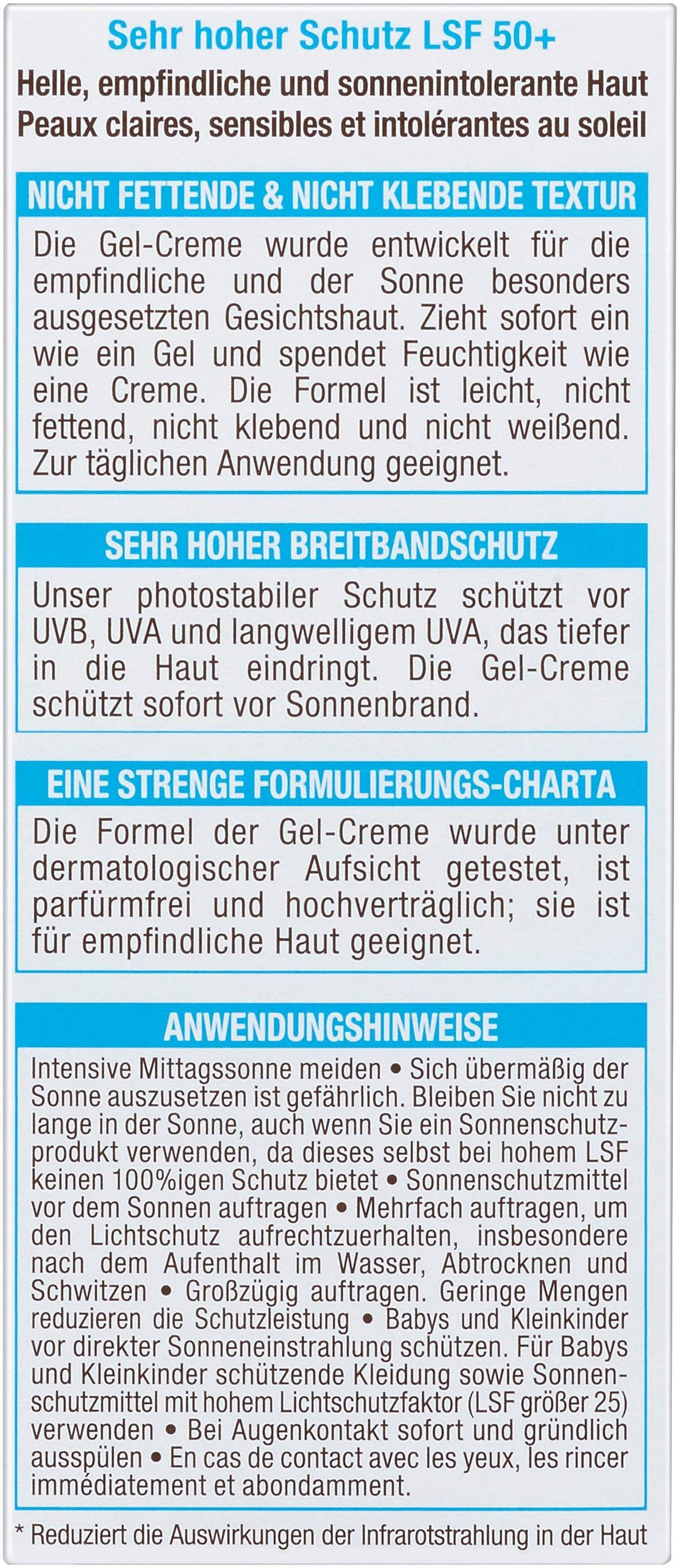 GARNIER Sonnenschutzcreme Ambre Solaire Sensitive expert+ LSF 50+