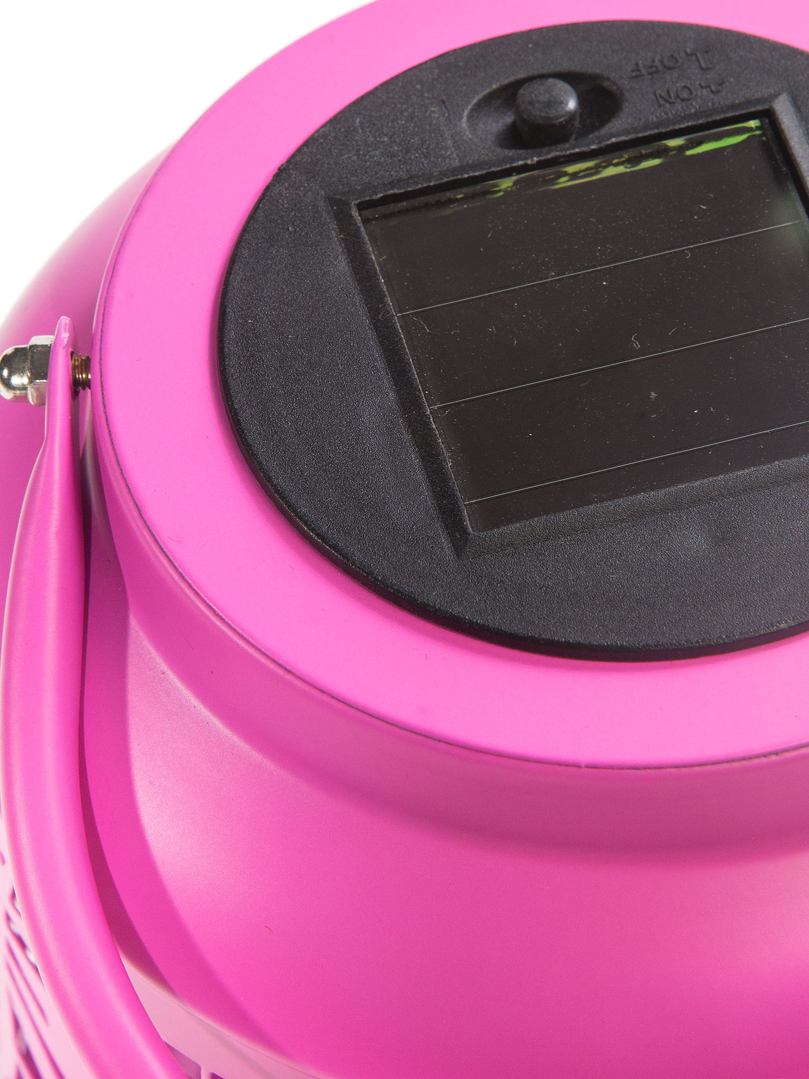 Tavani Outdoor-Solarleuchte, Magenta