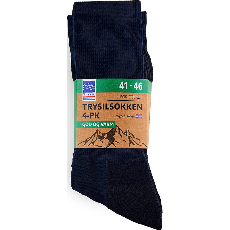 Trysil Trysilsokk 4-pk str 41/45 marine