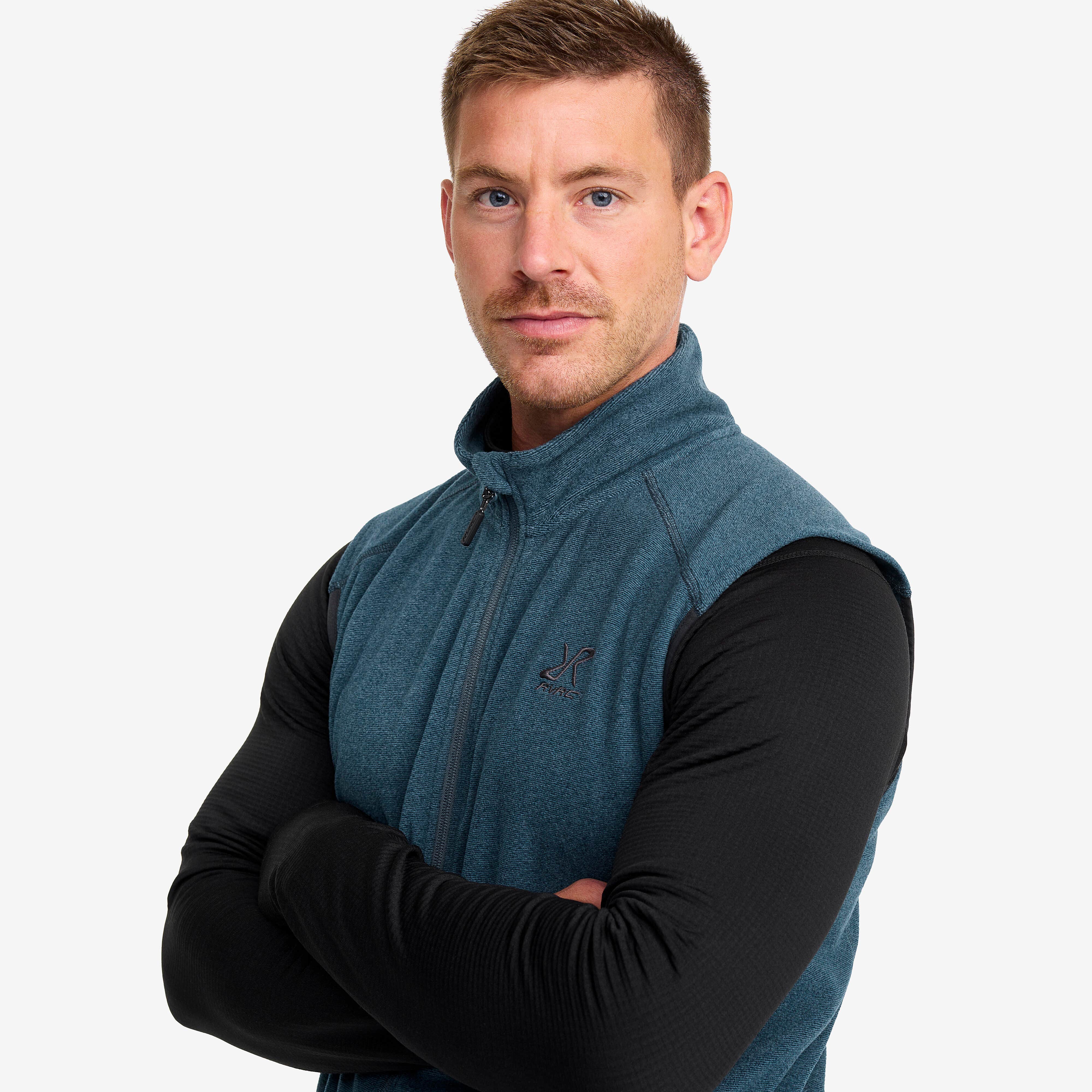 Essential Fleece Vest Homme Moonlit Ocean