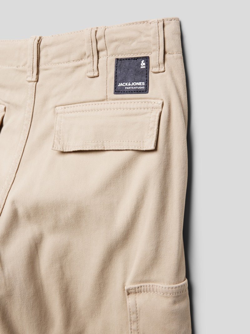 Cargohose mit aufgesetzten Taschen Modell 'HARLOW' in sand