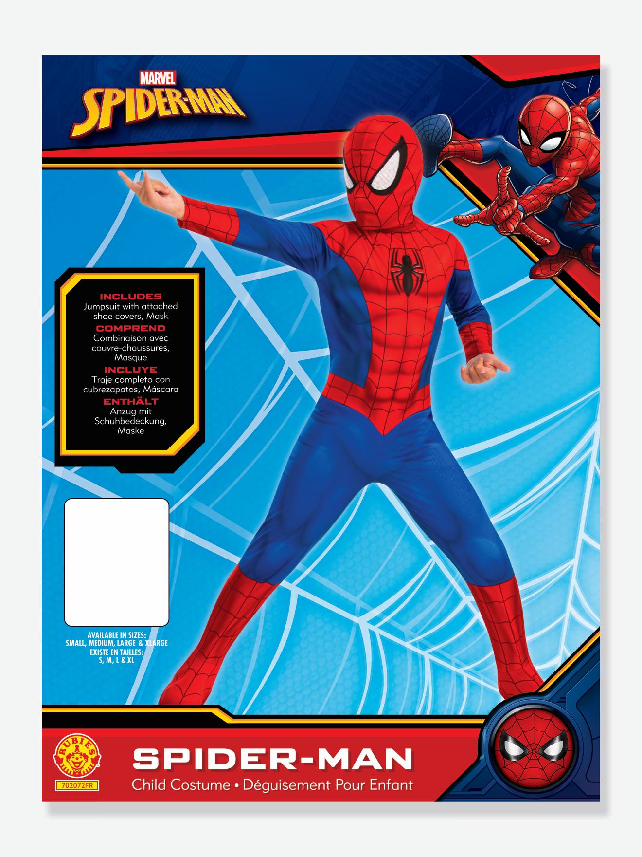 Déguisement Spiderman classique
