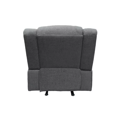 Happy Home Happy Home XXL-Relaxsessel mit verstellbarer Rückenlehne HSP93-GRA grau