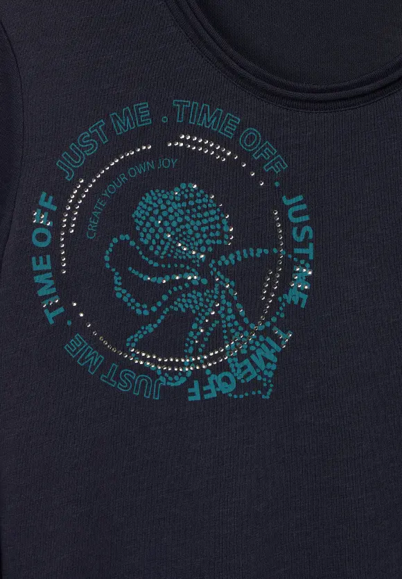 CECIL Shirt mit Frontprints