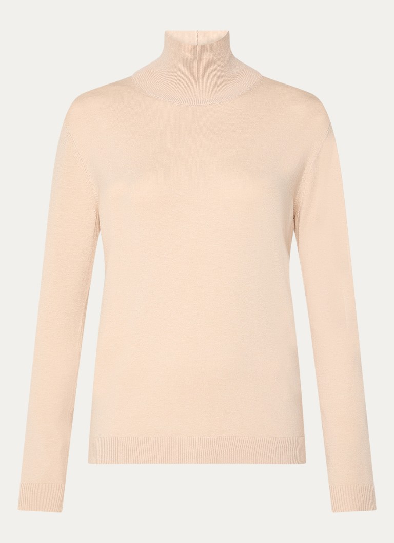 Jemne pletený rolák MaxMara Kiku z hodvábnej zmesi