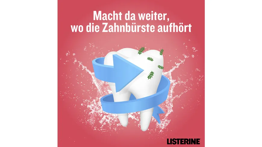 Listerine Mundspülung Kinder Smart Kidz Erdbeere 500 ml
