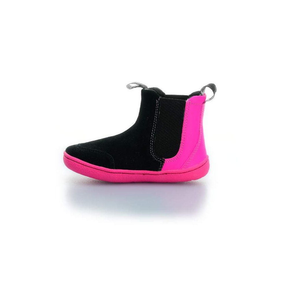Paperkrane Hot PNK Wave K rosa-schwarze Chelsea Barfußschuhe