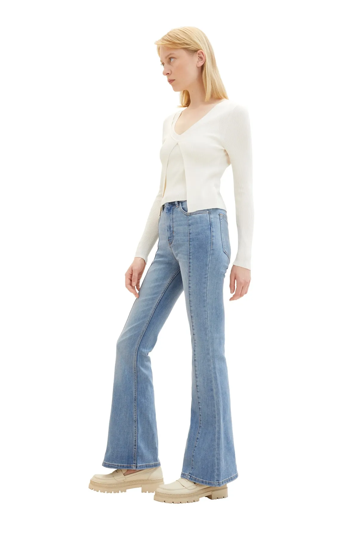 Tom Tailor  Jeans - Grau - Bootcut