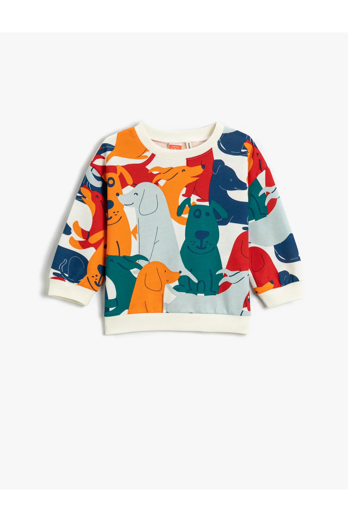 Koton  Sweatshirt aus Baumwolle mit grafischem Hundeprint