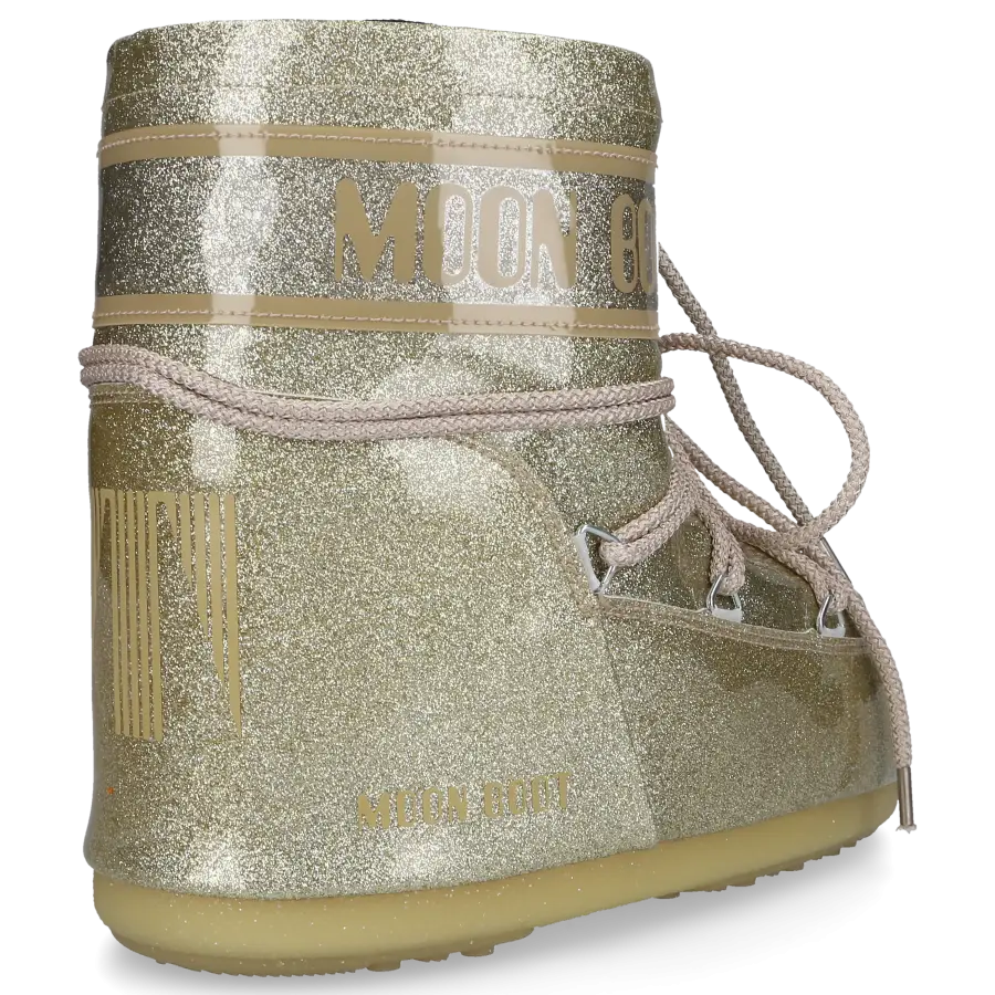 MOON BOOT - Snowboots ICON LOW GLITTER PVC - gold