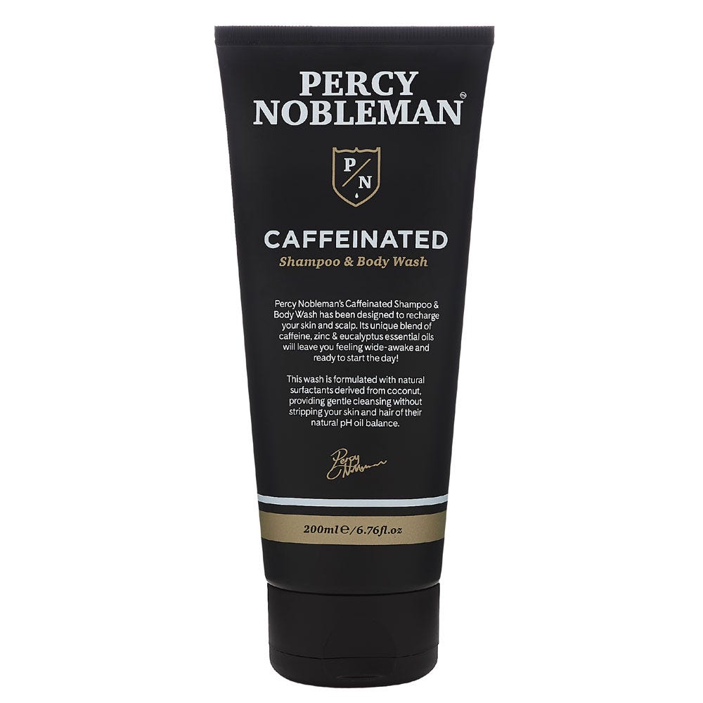 Percy Nobleman Caffeinated Shampoo & Body Wash 200 ml