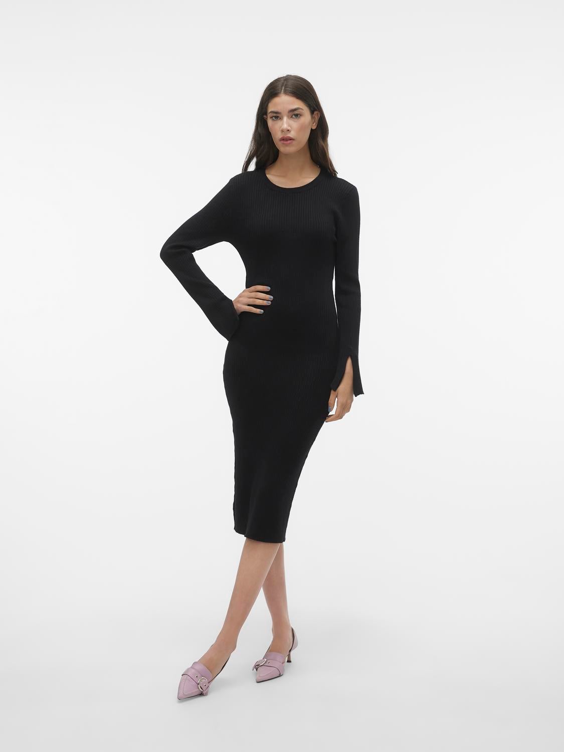 VMGOLD Langes Kleid